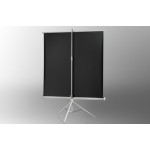 Projection screen on foot ceiling Economy 133 x 133 cm - White Edition