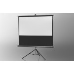Projection screen on foot ceiling Economy 158 x 89 cm