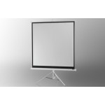 Projection screen on foot ceiling Economy 184 x 184 cm - White Edition