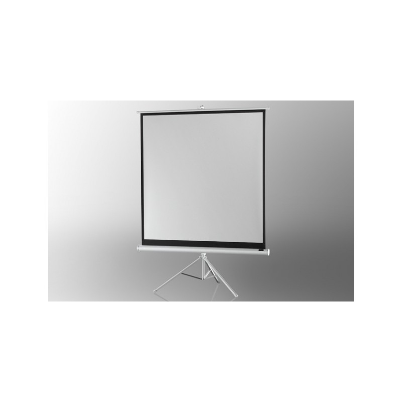 Projection screen on foot ceiling Economy 184 x 184 cm - White Edition - image 12045