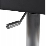 Hocker verstellbare und Drehen moderne bar GARDON (schwarz)