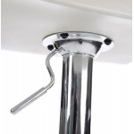 Bar stool MARNE rotary and adjustable (cream)