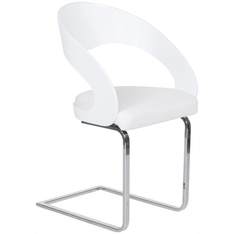Contemporánea silla LOING (blanco)