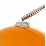 Lamp on foot MOEROL XL adjustable Lampshade design (large and orange)