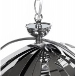 Lámpara colgante diseño MOINEAU CHROME de metal cromado (cromo)