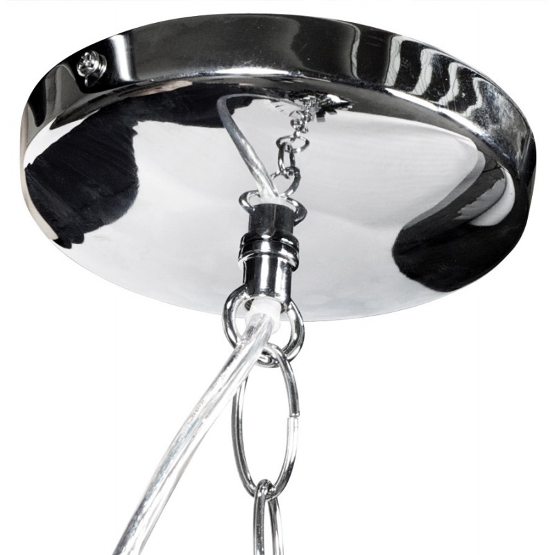Lámpara colgante diseño MOINEAU CHROME de metal cromado (cromo) - image 17205
