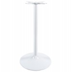 Round Table leg WIND without the tray of metal (60cmX60cmX110cm) (white) 