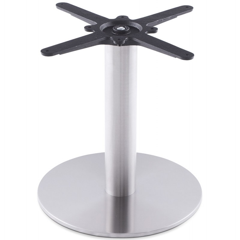 Pied de table BIZ rond en métal (40cmX40cmX44cm) (acier) - image 17682