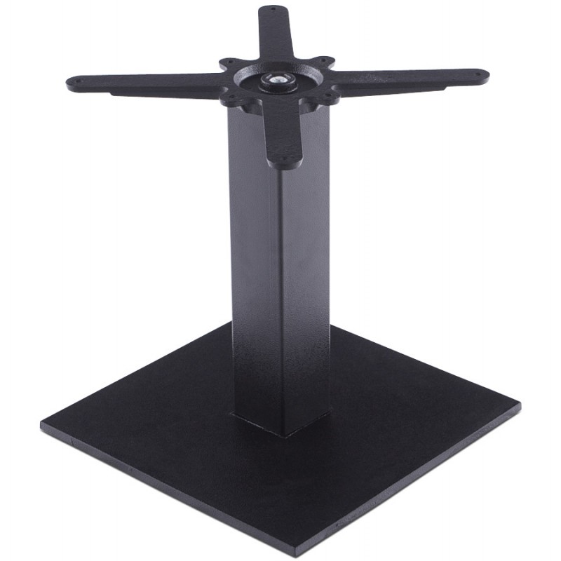 Pied de table BIZ carré en métal (39cmX39cmX44cm) (noir) - image 17688