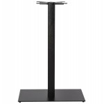 Pied de table CHAIRE rectangulaire en métal (40cmX75cmX110cm) (noir)