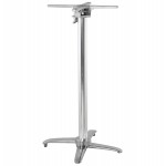 Table leg JANE shape Cross aluminium (62cmX62X110cm)
