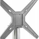 Pied de table JANE forme croix en aluminium (62cmX62X110cm)