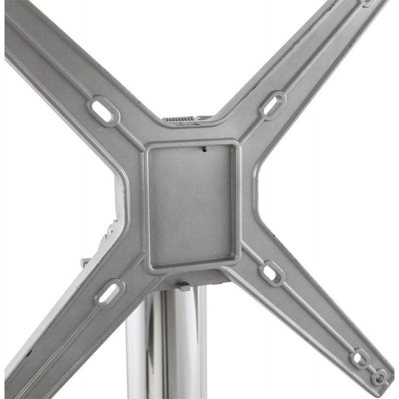 Pied de table JANE forme croix en aluminium (62cmX62X110cm) - image 17739