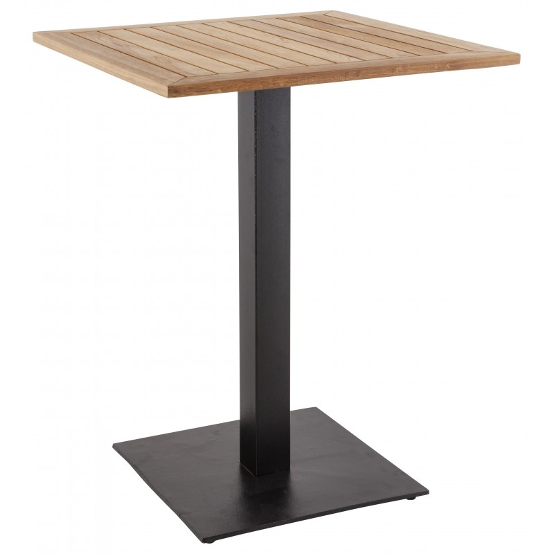 Pied de table PARY carré en métal (50cmX50cmX90cm) (noir) - image 17783