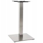 Pied de table PARY carré en métal (50cmX50cmX90cm) (acier)