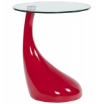 Console or table TARN tempered glass fibre (red)
