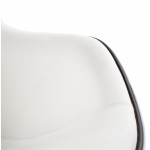 Design armchair RHONE rotary (white)