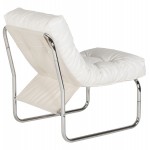 Armchair lounge SEINE in polyurethane (white)