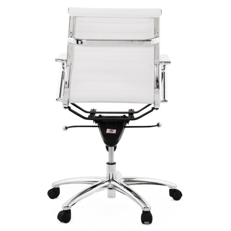 COURIS rotary office armchair in polyurethane (white) - image 18531