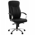 CRABIER office chair in polyurethane (black)