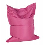 Pouffe rechteckig BUSE Textile (Pink)