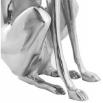 LEVRIER statue in aluminium (aluminum)