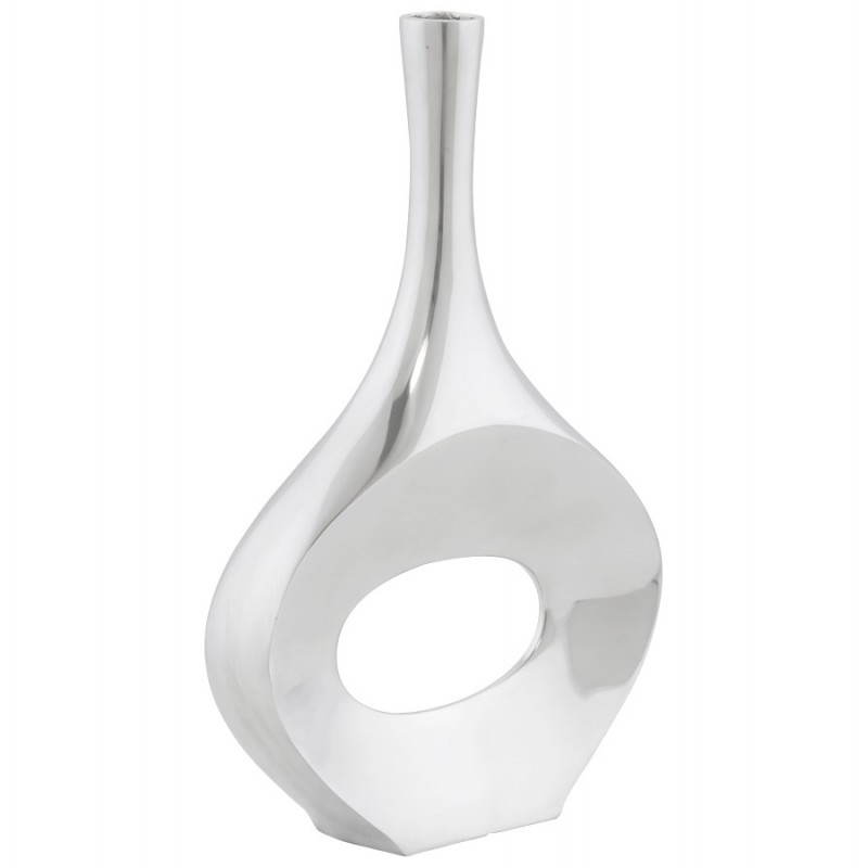 Contemporary vase GOUTTE in aluminium (aluminum) - image 20026