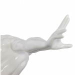 Statuette forme athlète ROMEO en fibre de verre (blanc)