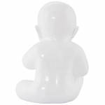 Statuette form baby KISSOUS fiberglass (white)