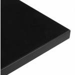 Plateau de table carré BIRNE en bois (80cmX80cmX2cm) (noir)