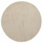 Contemporary rugs and design MIKE round small model (Ø 160 cm) (cream)