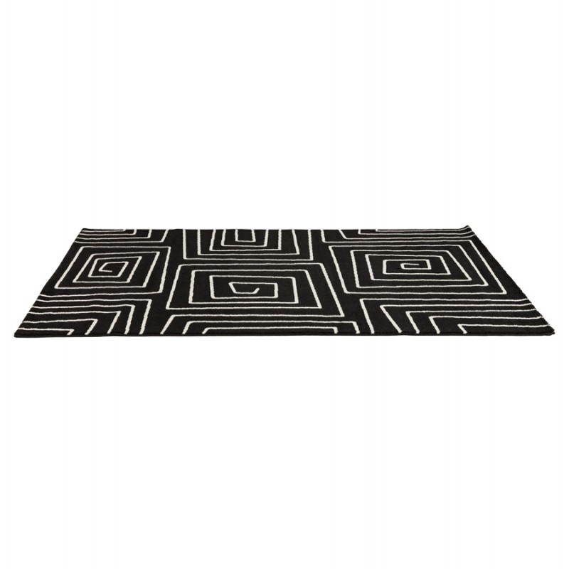 Zeitgenössische Teppiche und rechteckigen RAFY-Design (160 X 230) (schwarz, weiß) - image 20456