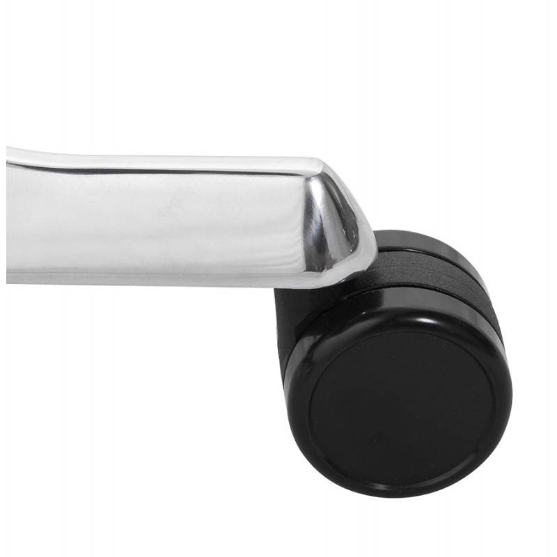 Fauteuil de bureau design ergonomique CUBA en cuir (noir) - image 21102