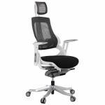 Ergonomisches Design Büro BAHAMAS (schwarz) Stoff Sessel
