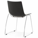 Design-Stuhl und moderne NAPLES (schwarz)