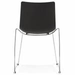 Chaise design et moderne NAPLES (noir)