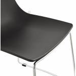 Diseño de silla y moderno Nápoles (negro)