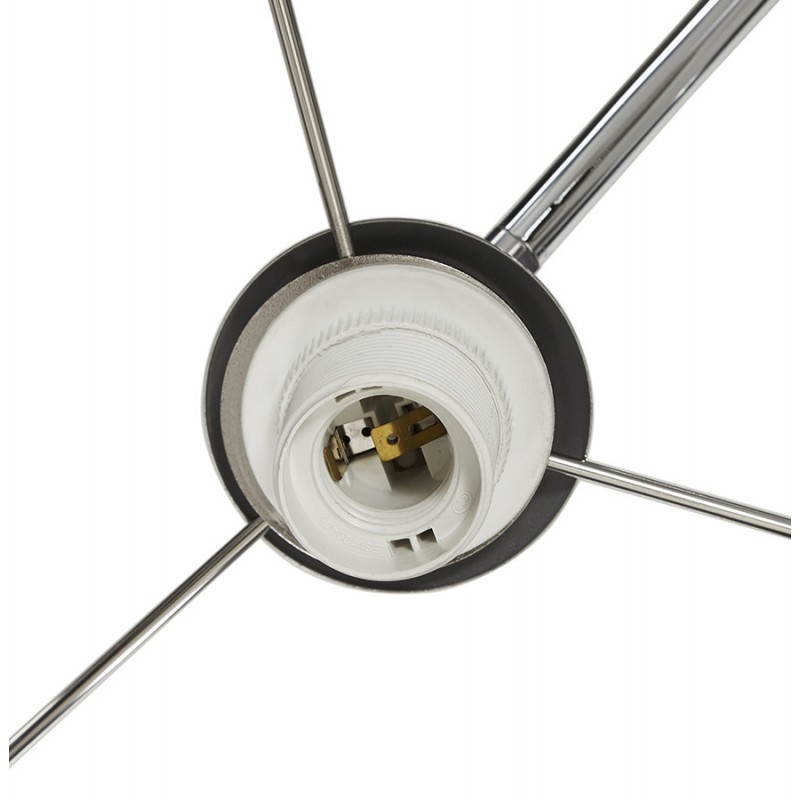 Lampe sur pied de style industriel TURIN (chromé) - image 23032