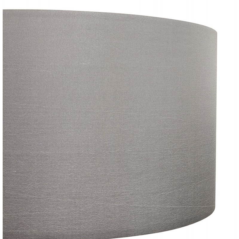 Lampe sur pied de style scandinave TRANI en tissu (gris, noir) - image 23109