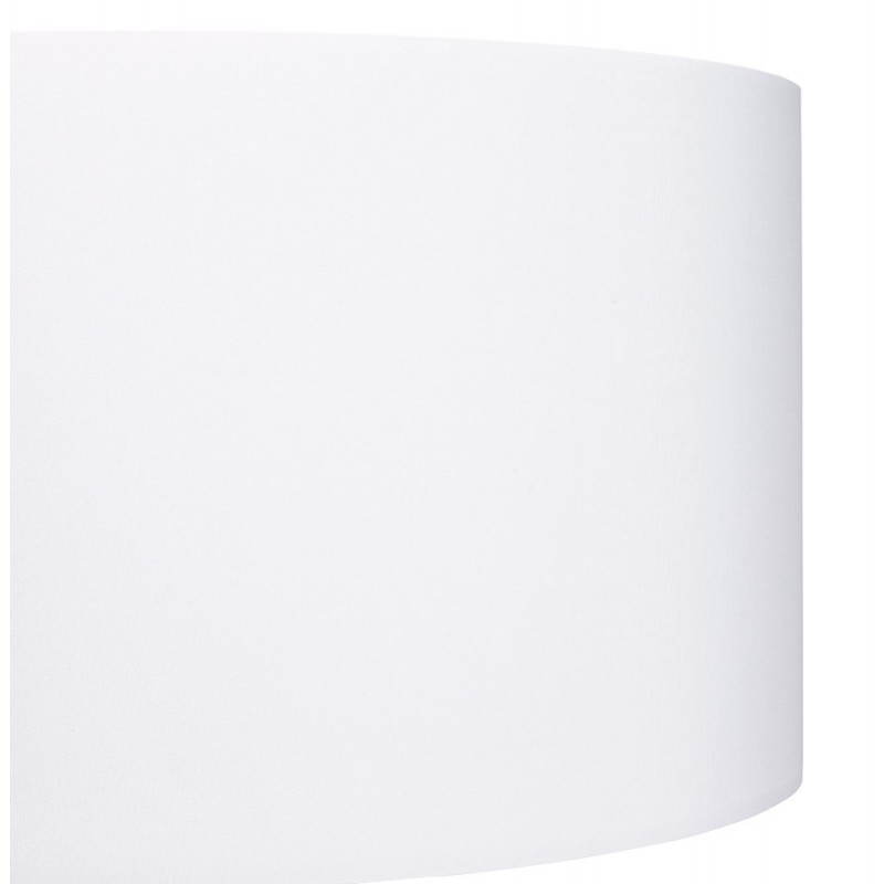 Scandinavian style TRANI (white, natural) fabric floor lamp - image 23172