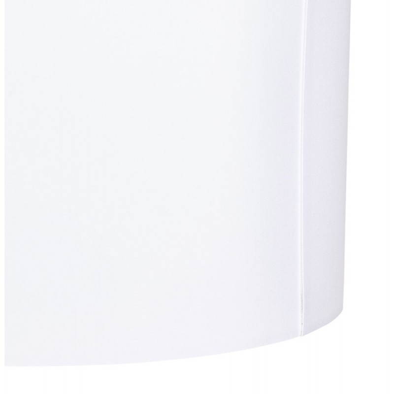 Scandinavian style TRANI (white, natural) fabric floor lamp - image 23174
