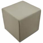 Puff Polyurethan PORTICI square (grau)