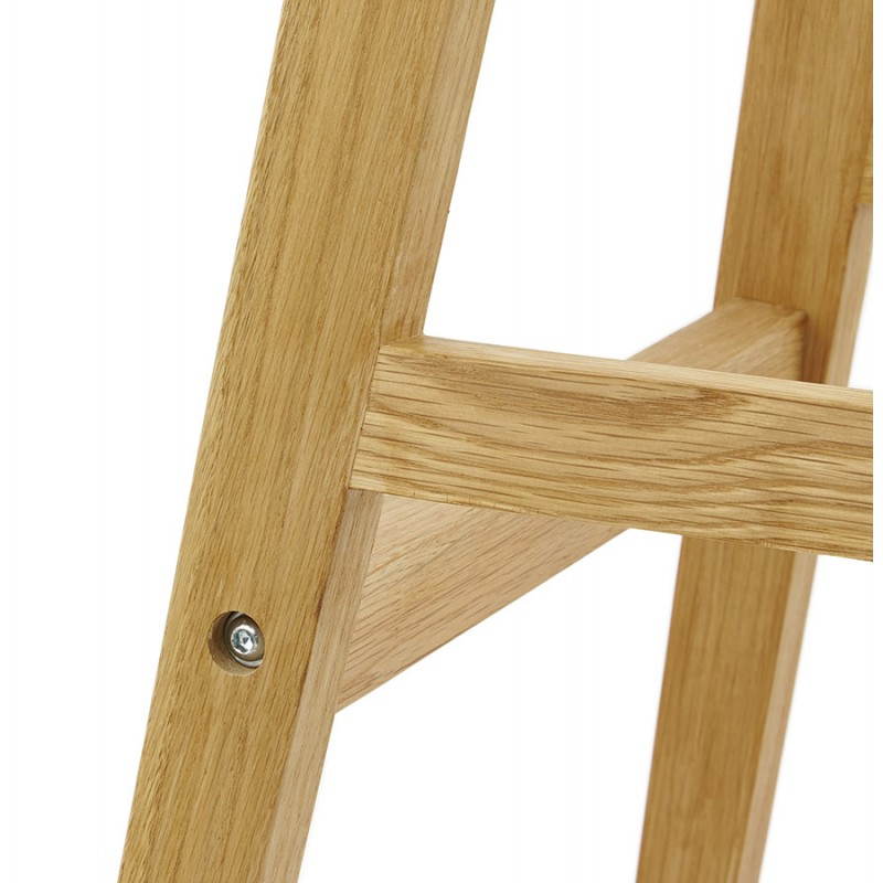 Hocker Stuhl des skandinavischen Designs bar FLORENCE (weiß) - image 25158