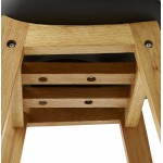 Design bar stool style Scandinavian FLORENCE (black)