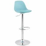 Stool design bar and compact ROBIN (blue)