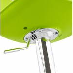 Tabouret de bar design et compact ROBIN (Vert)