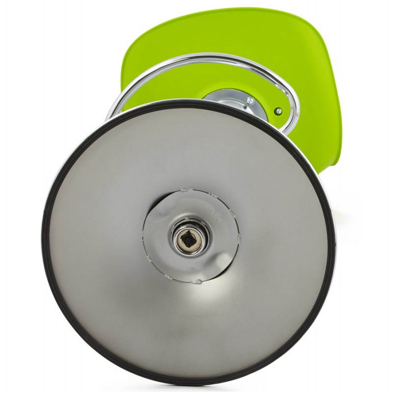 Taburete de bar de diseño y compacta ROBIN (verde) - image 25339
