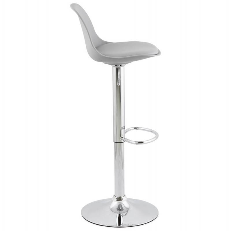 Design bar stool and compact ROBIN (grey) - image 25342