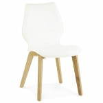 Scandinavian style Chair vintage MARTY (white)