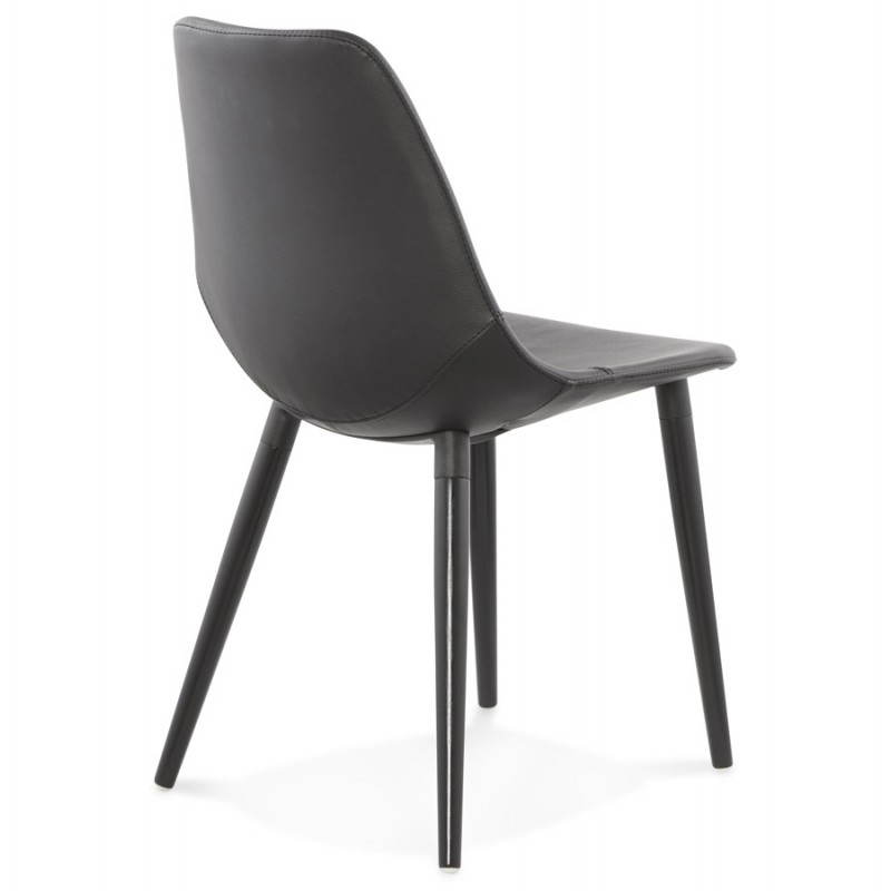 Chaise design contemporaine LOLA (noir) - image 25444